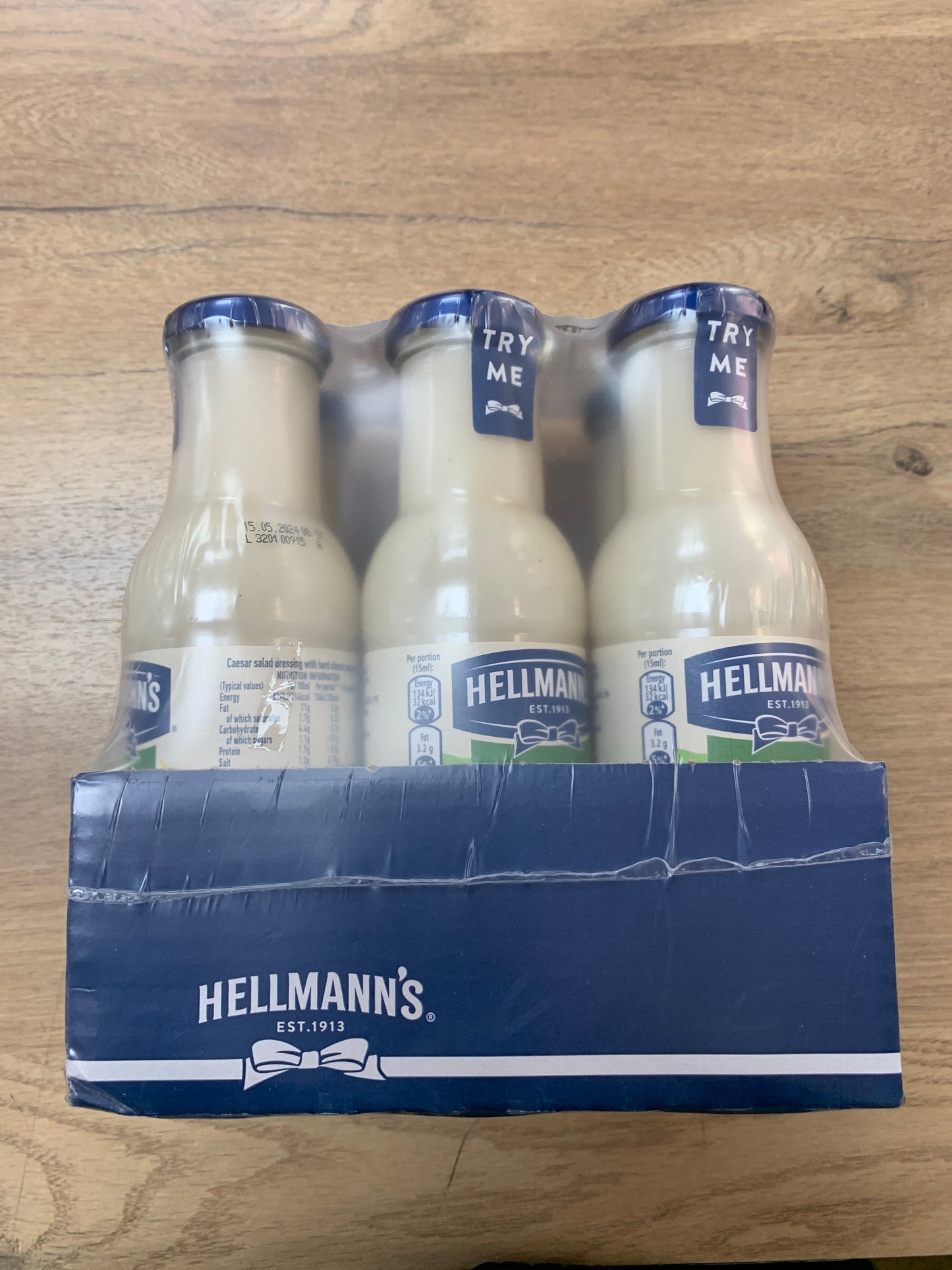 Hellmans ceasar dressing x 6