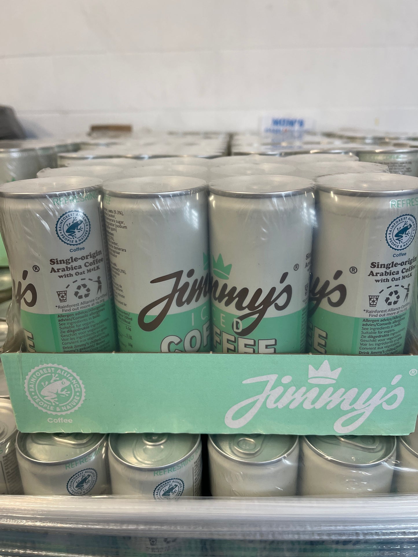 Jimmys Oat iced coffee 12 cans