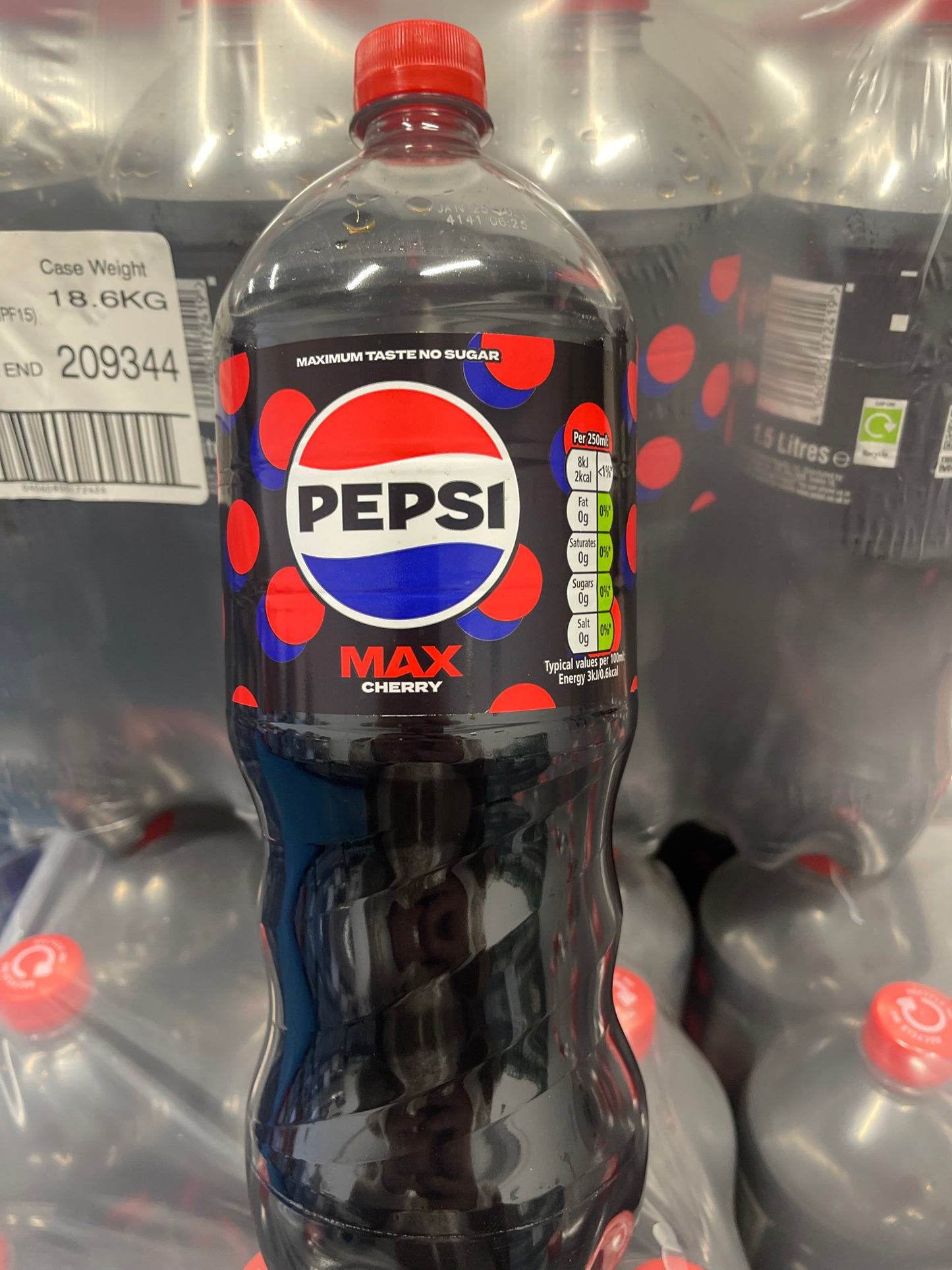 Pepsi max cherry