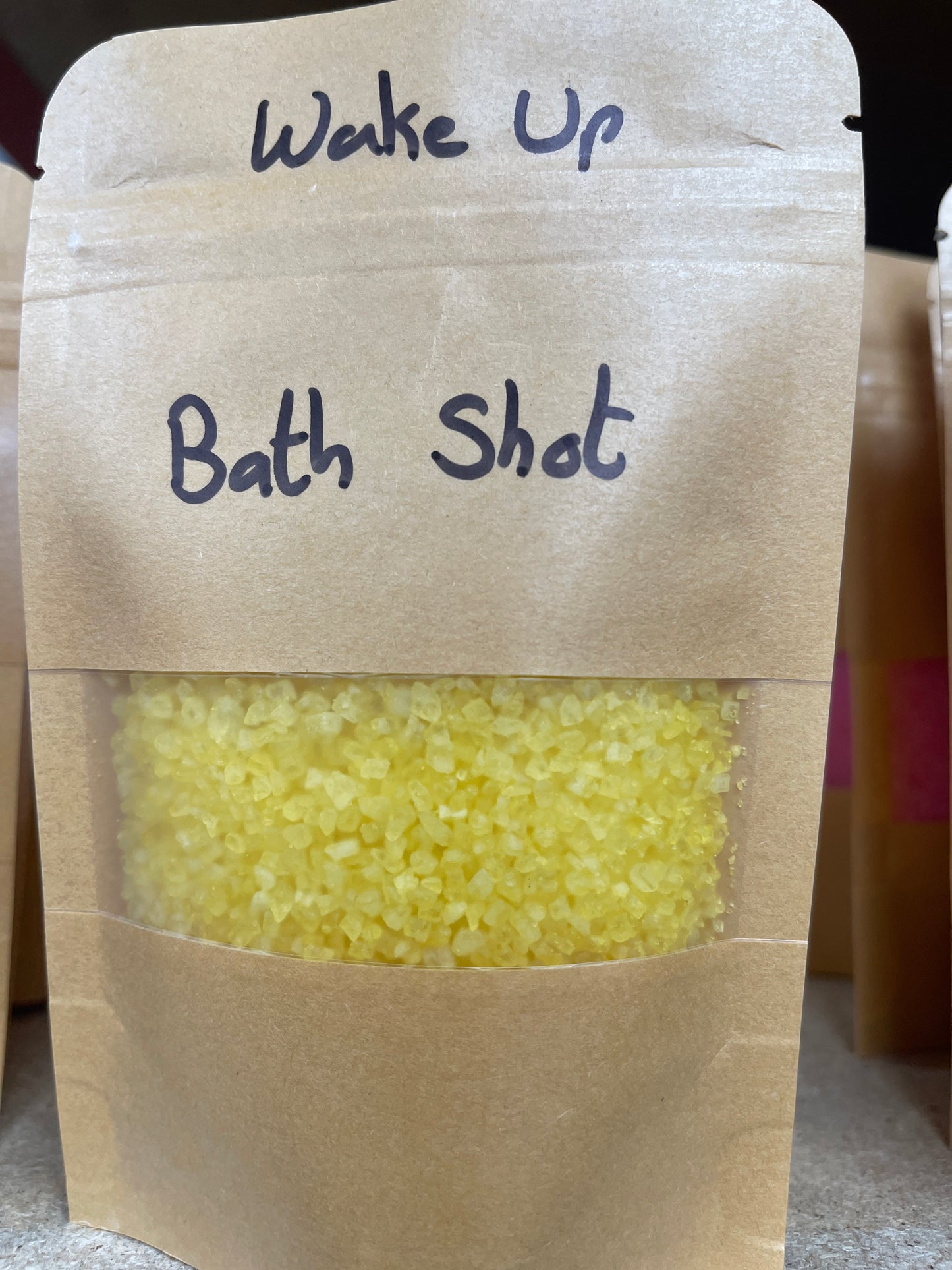 Wake up bath shot