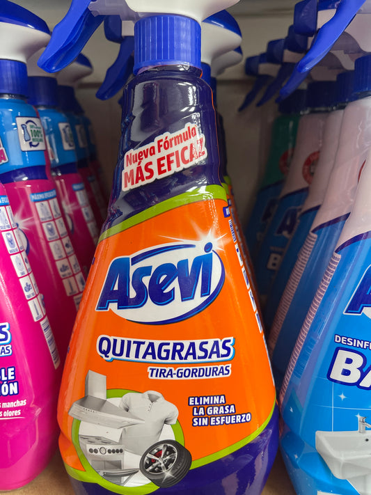 Asevi quitagrasas spray