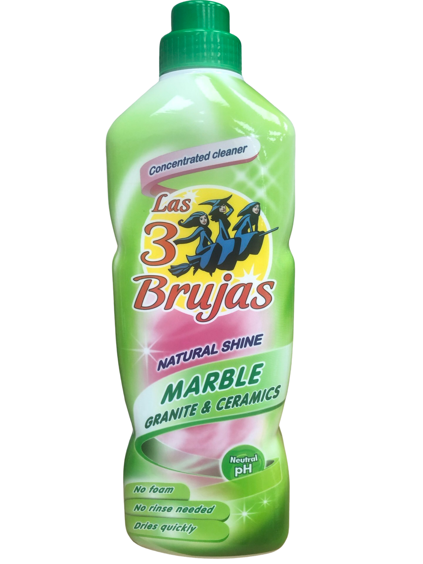 3 Brujas / 3 Witches Marble Granite Ceramic Cleaner 1 litre