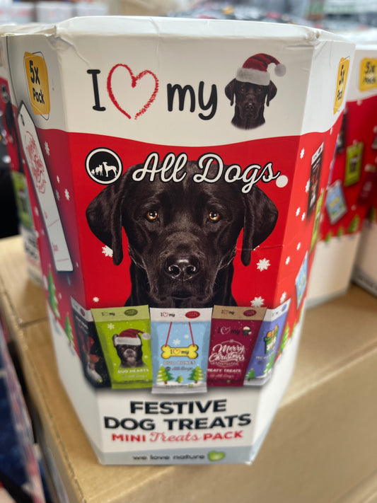 Festive dog treats