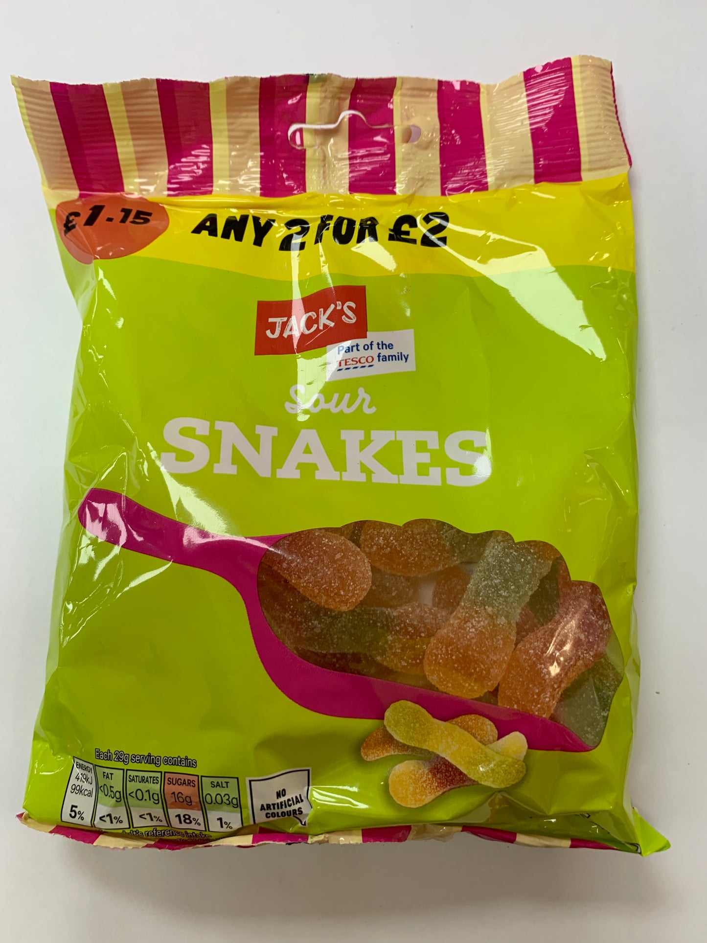 Sour snakes