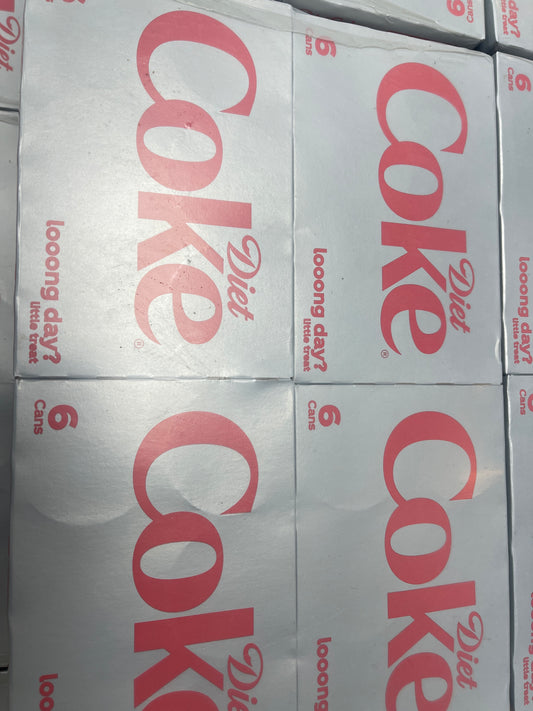 Diet coke 24 cans