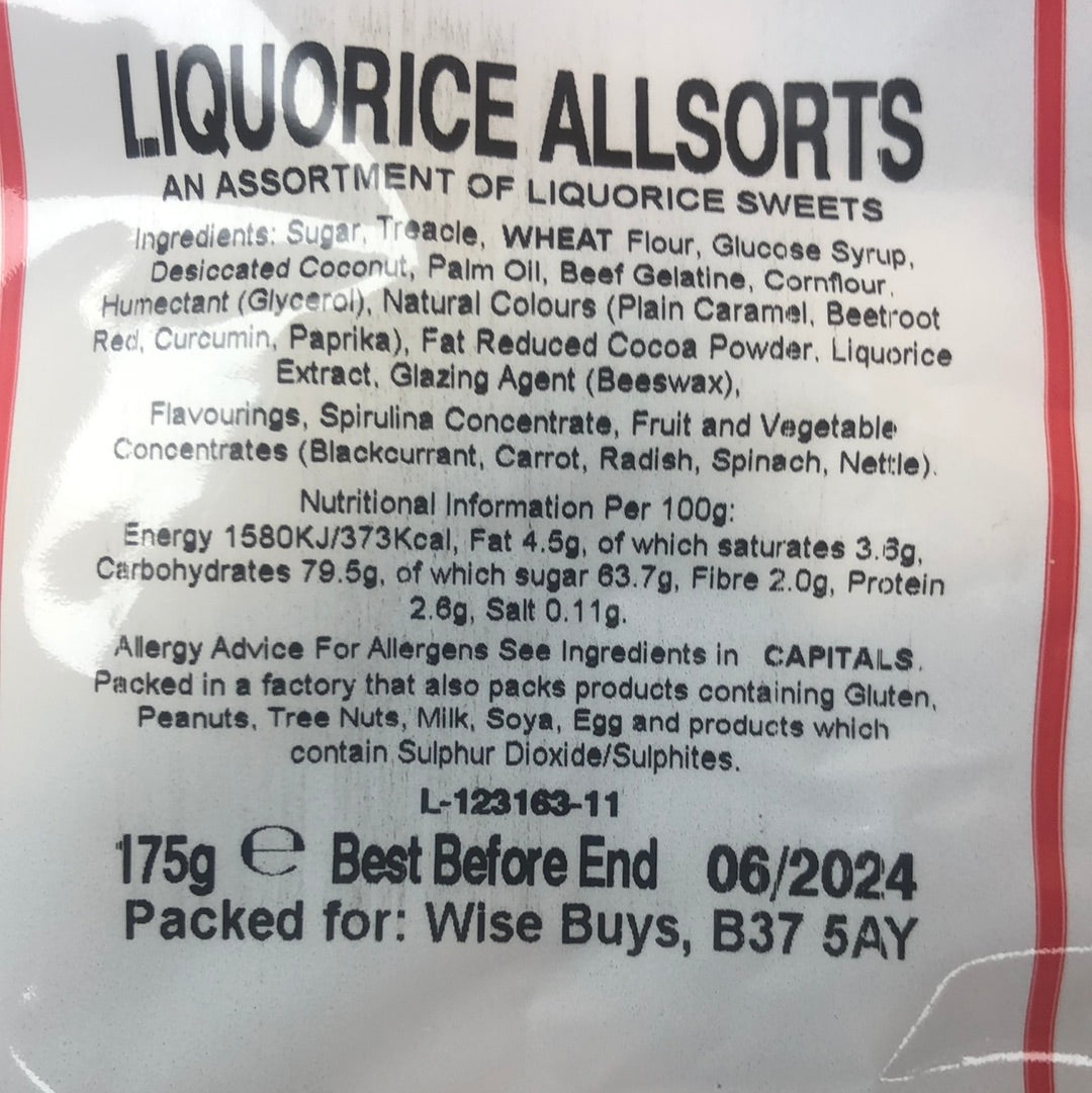 Liquorice allsorts