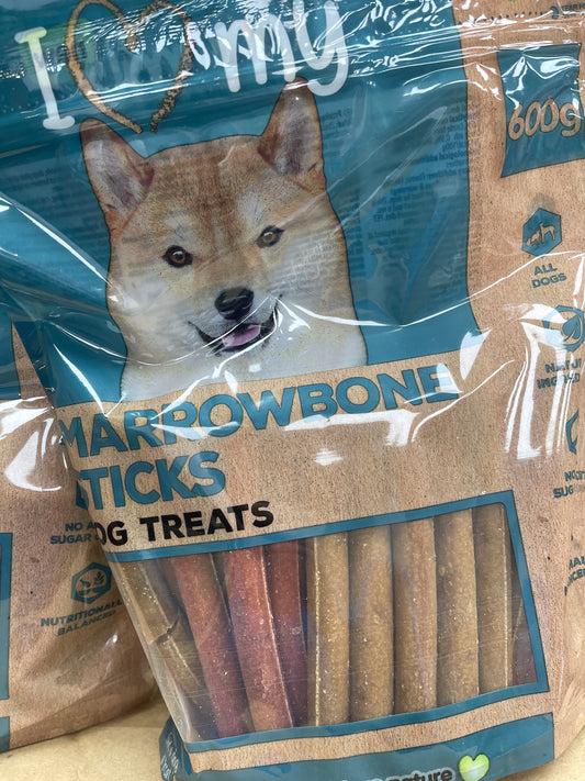 I love my dog marrowbone sticks