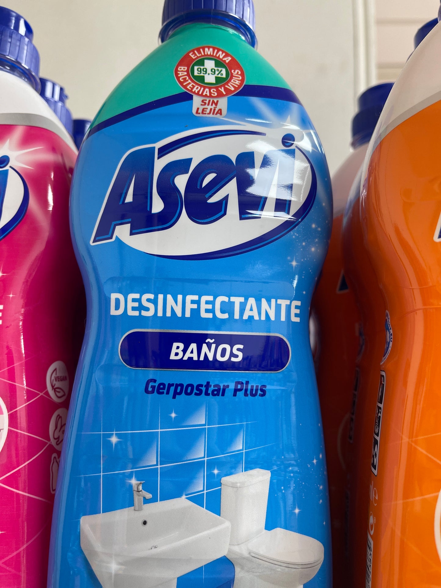 Asevi banos bathroom cleaner