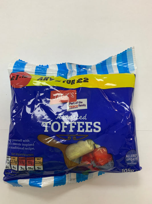 Assorted toffees