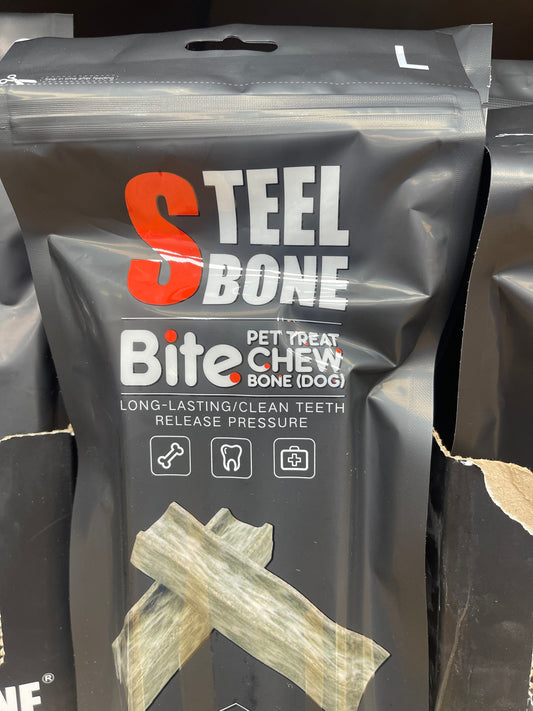 Steel bone size L beef