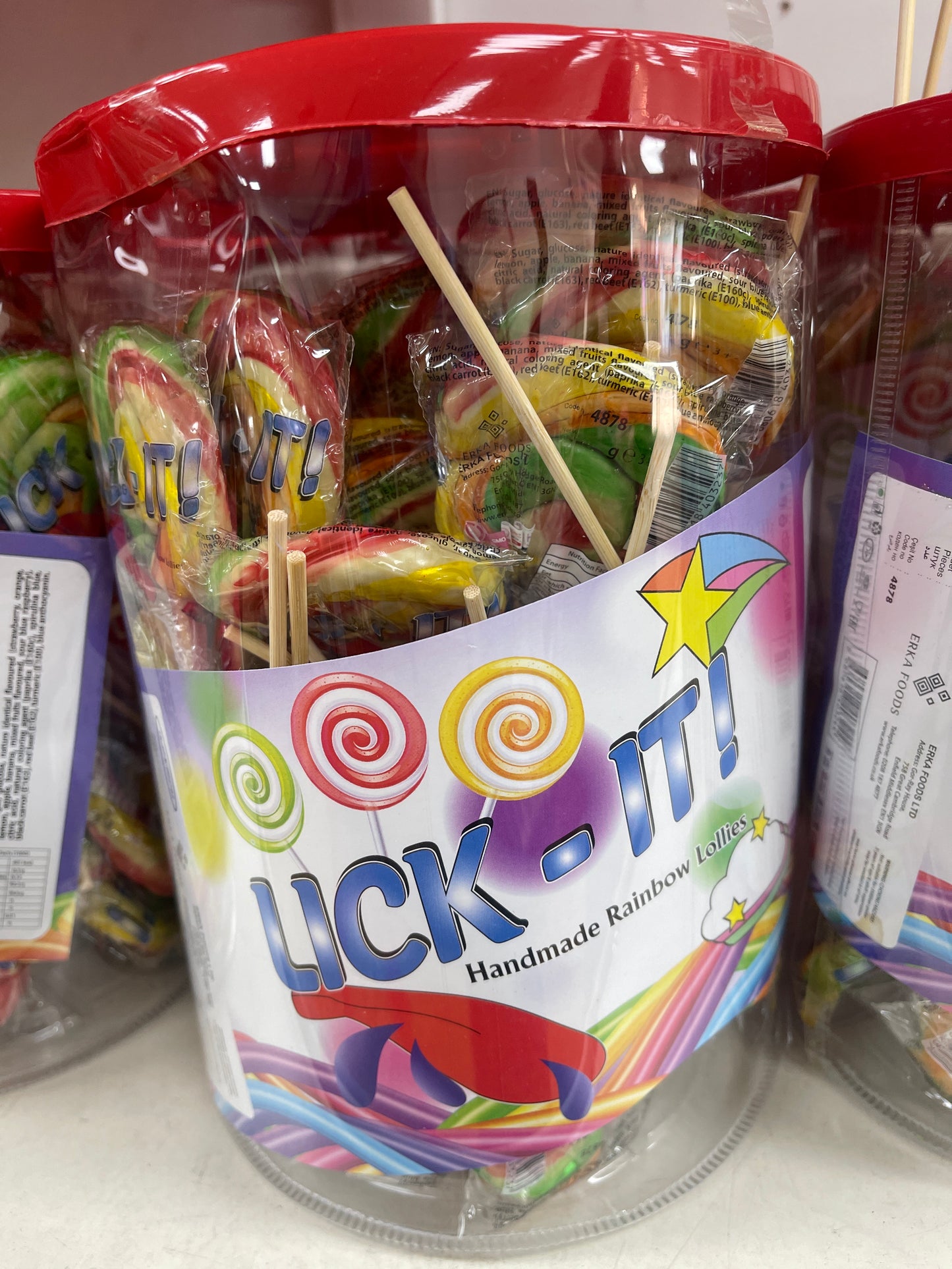 Lick it lolly tub