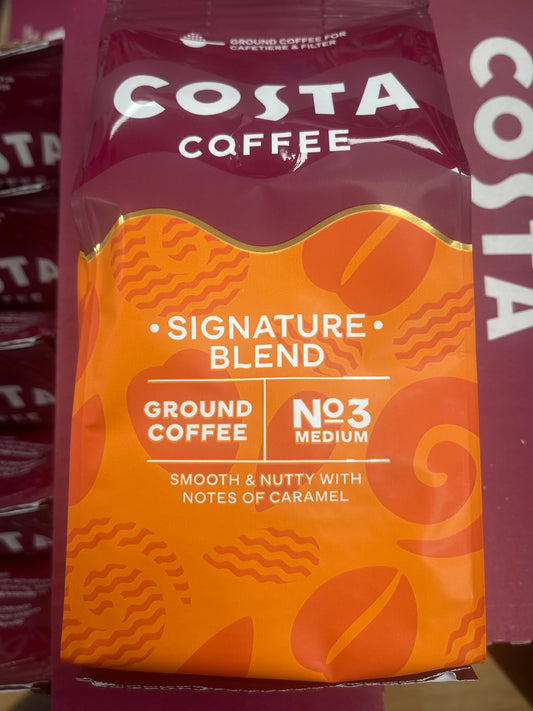 Costa coffee ground coffee