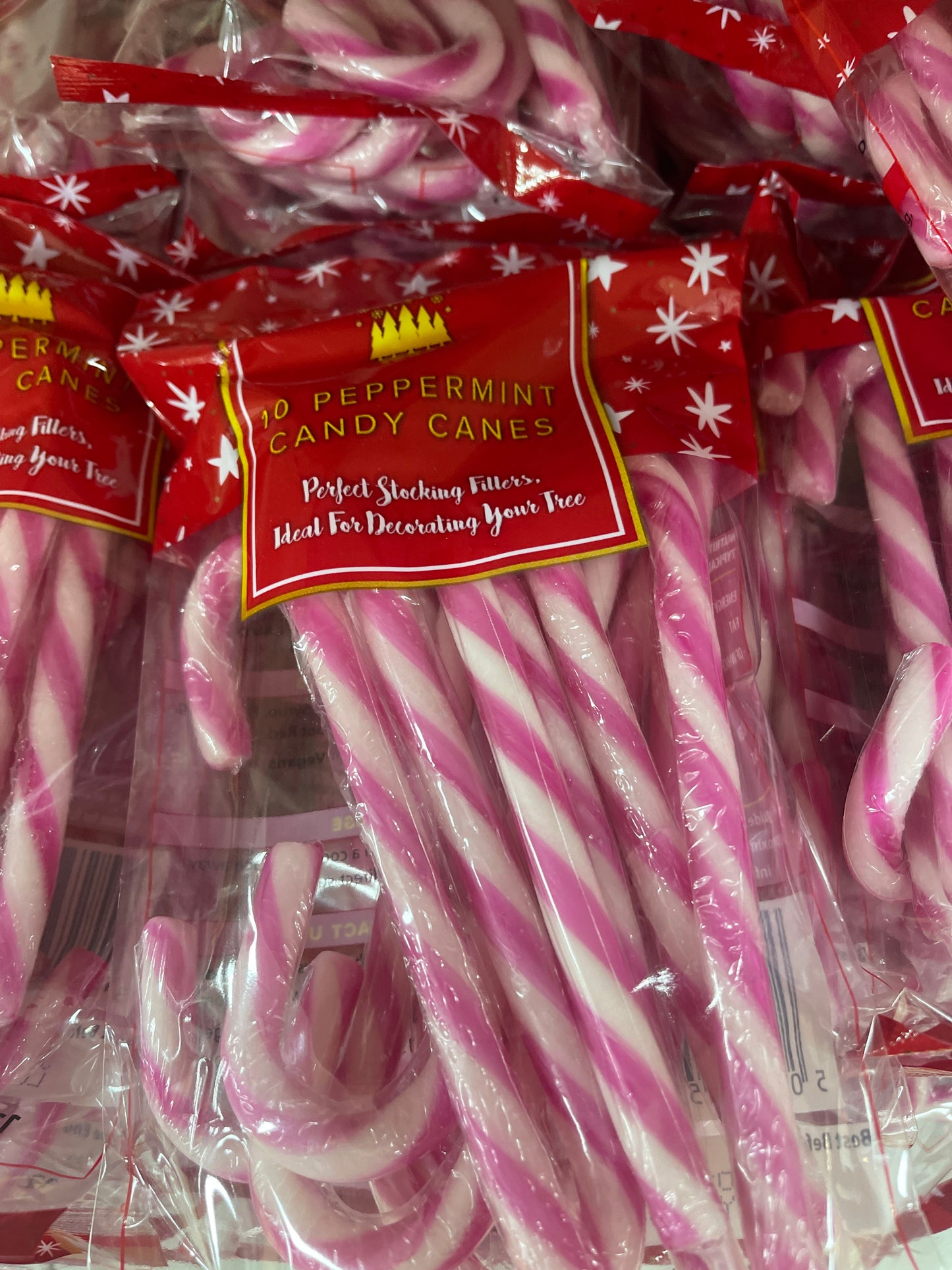 10 peppermint candy canes