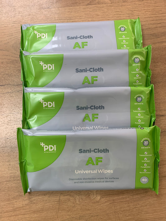 Sami-cloth AF universal wipes x 4