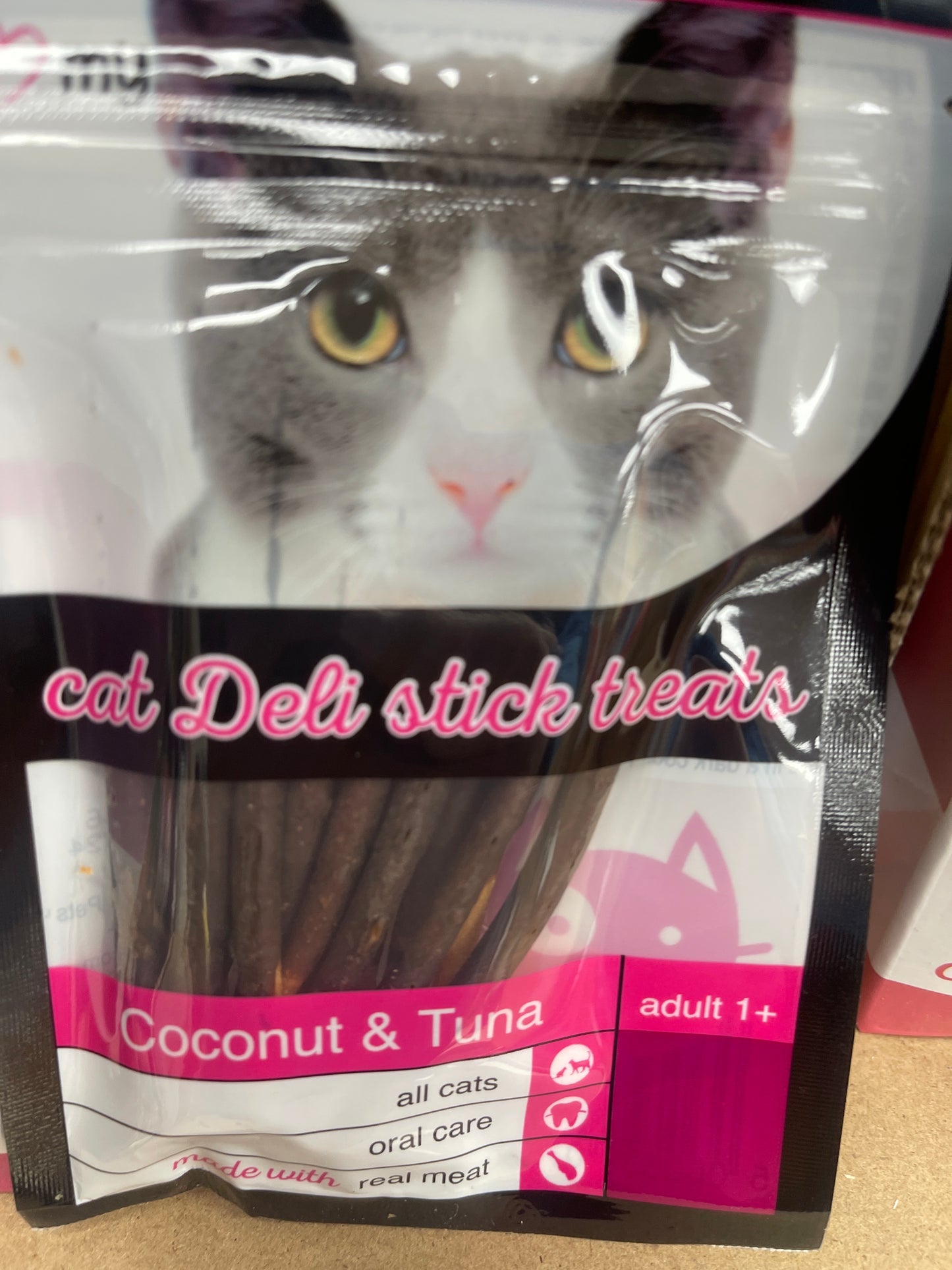 I love my cat coconut and tuna deli sticks