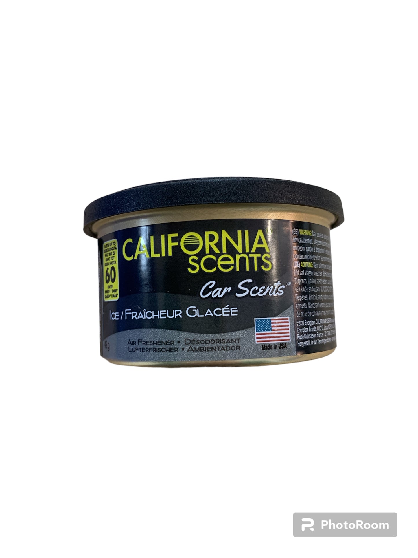 California car scents ice glacee