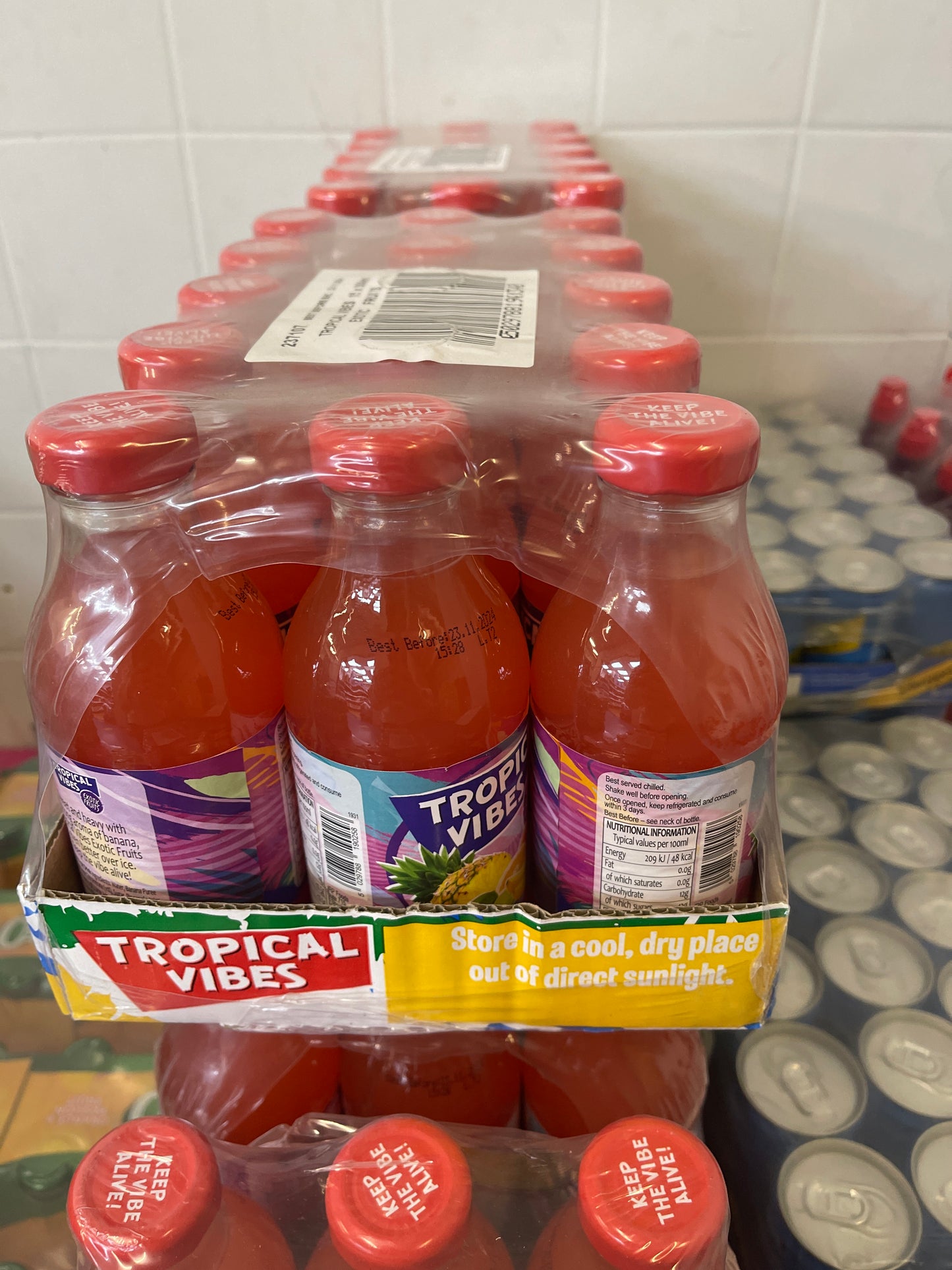 Tropical vibes exotic fruits 15 bottles