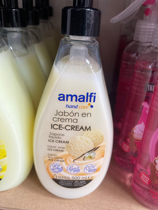 Amalfi ice-cream liquid hand soap