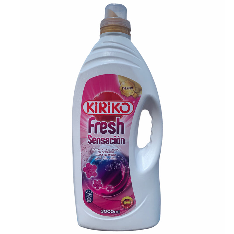 Kiriko Laundry Detergent - Fresh Sensation - 3 Litre - 42 Wash