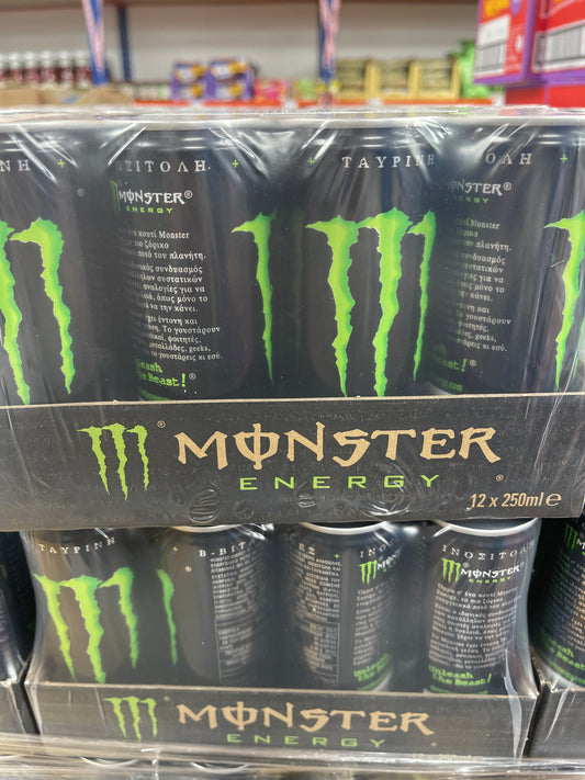 Monster energy 12 cans