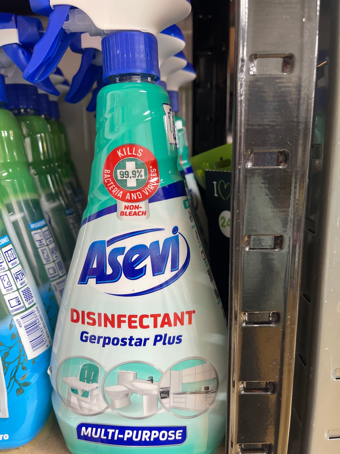 Asevi geostar plus multi-purpose disinfectant spray