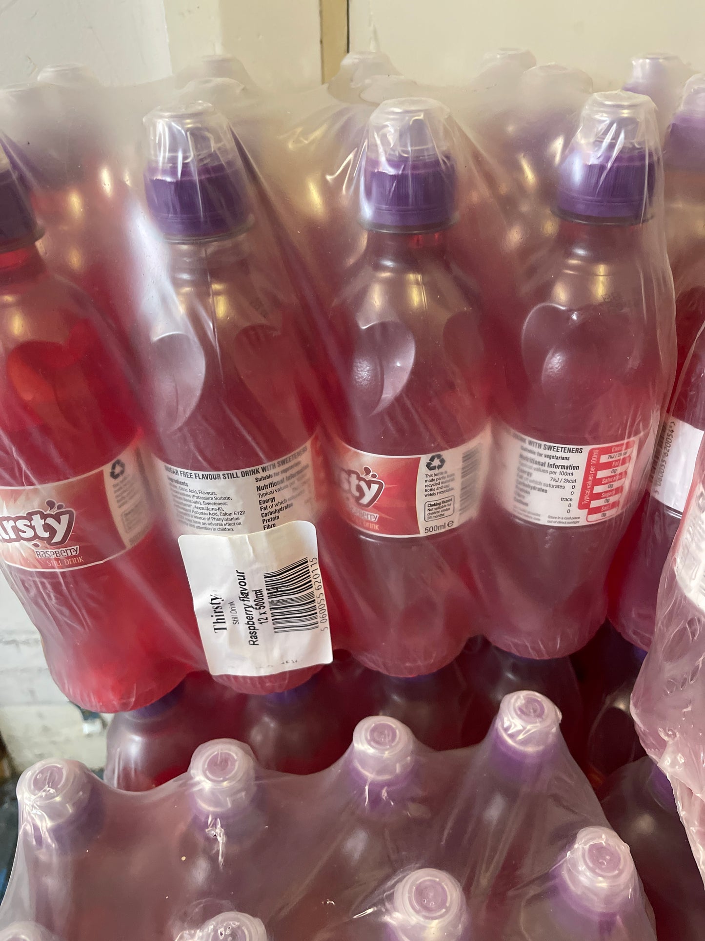 Thirsty raspberry still drink 12 in a case