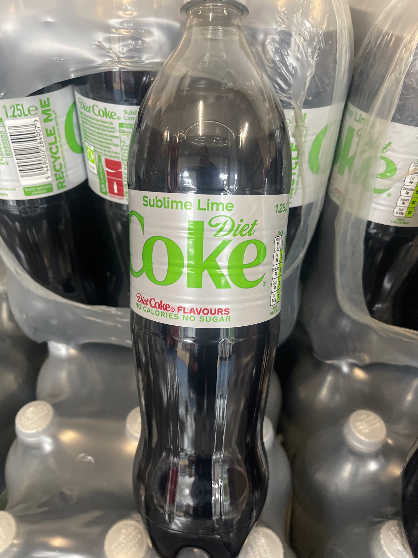 Diet Coke lime