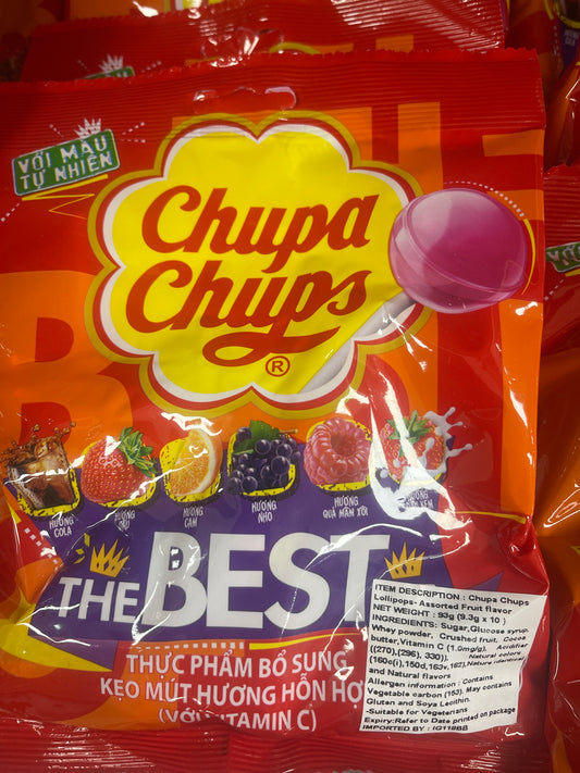 Chupa chubs lollies