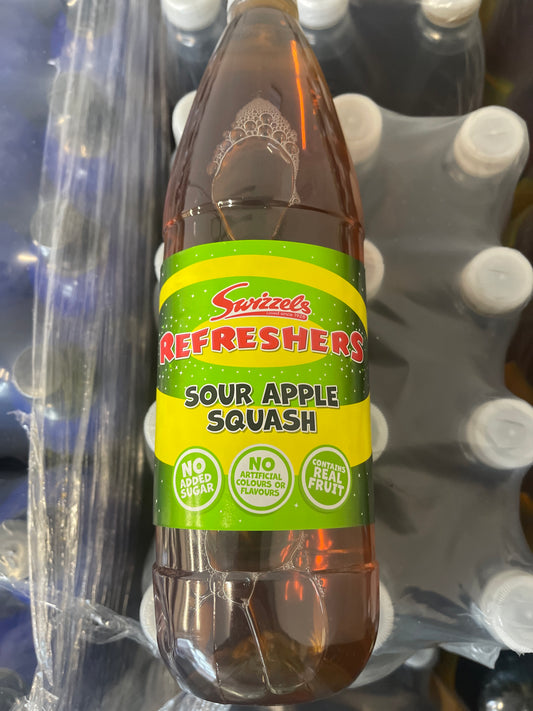 Swizzles refreshers sour apple squash