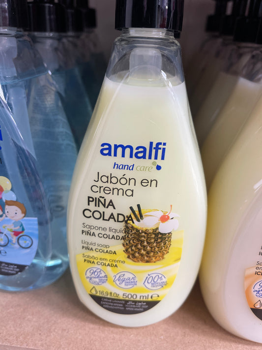 Amalfi pina colada liquid hand soap