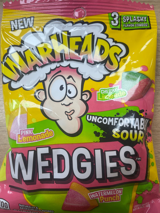 Warheads wedgies pink lemonade