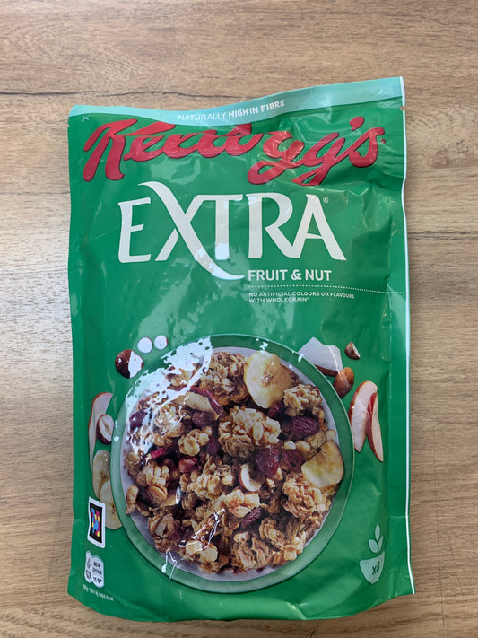 Kellogg’s extra fruit and nut 400g