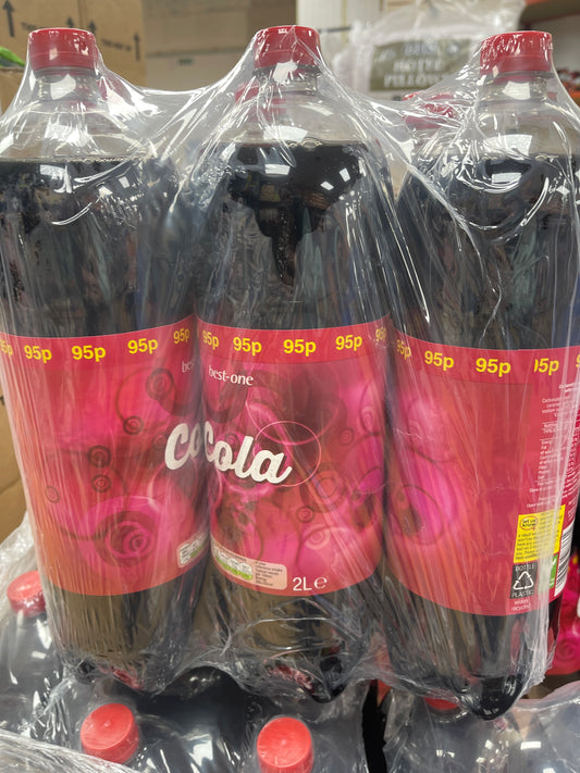 Coca cola 6 bottles