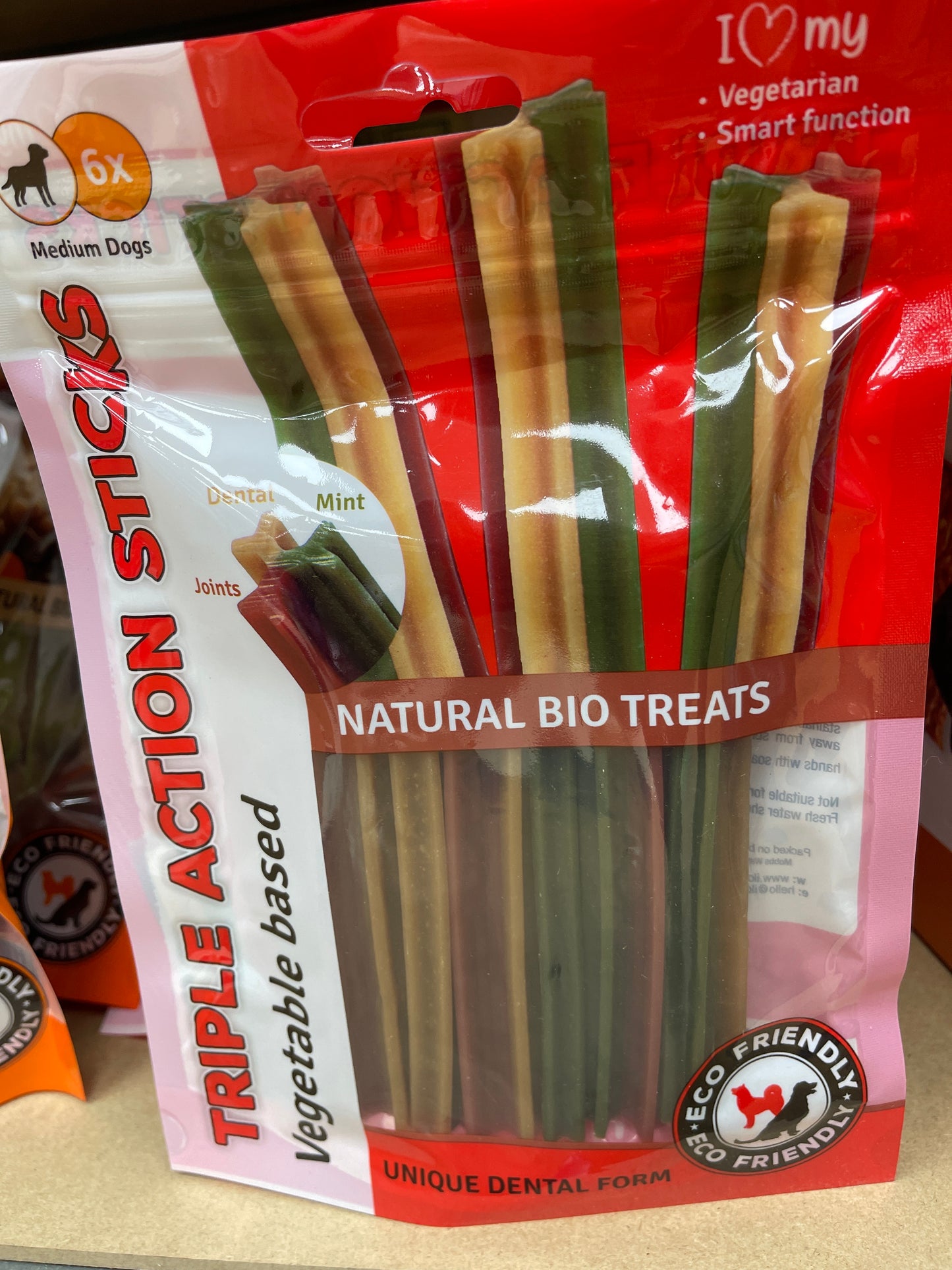 Triple action sticks natural bio treats