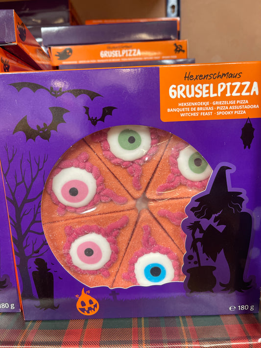 Halloween pizza