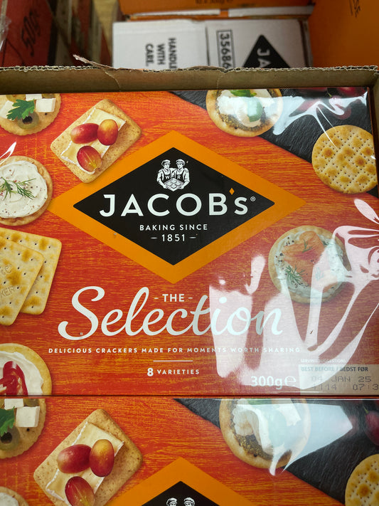 Jacobs cracker selection 8 varieties