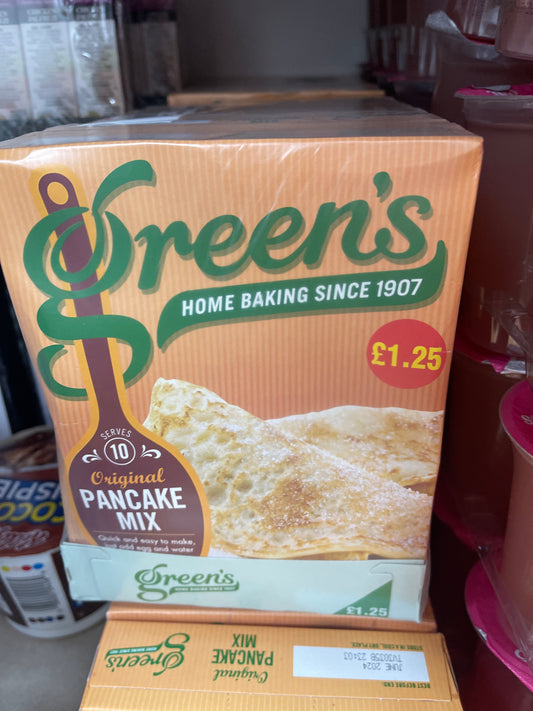 Greens pancake mix