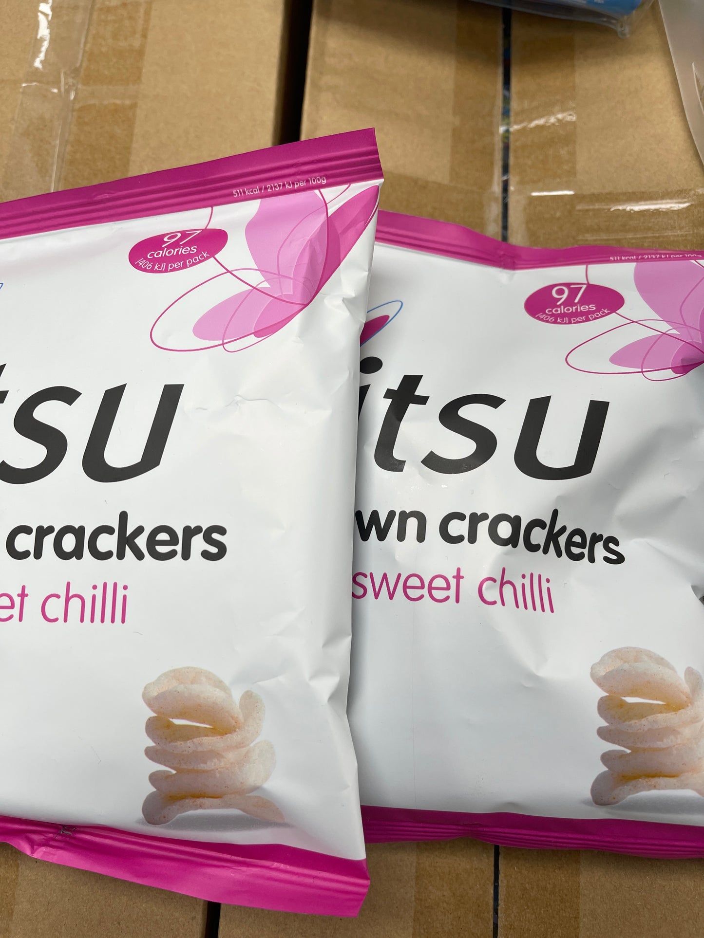 Itsu prawn crackers sweet chilli x 2