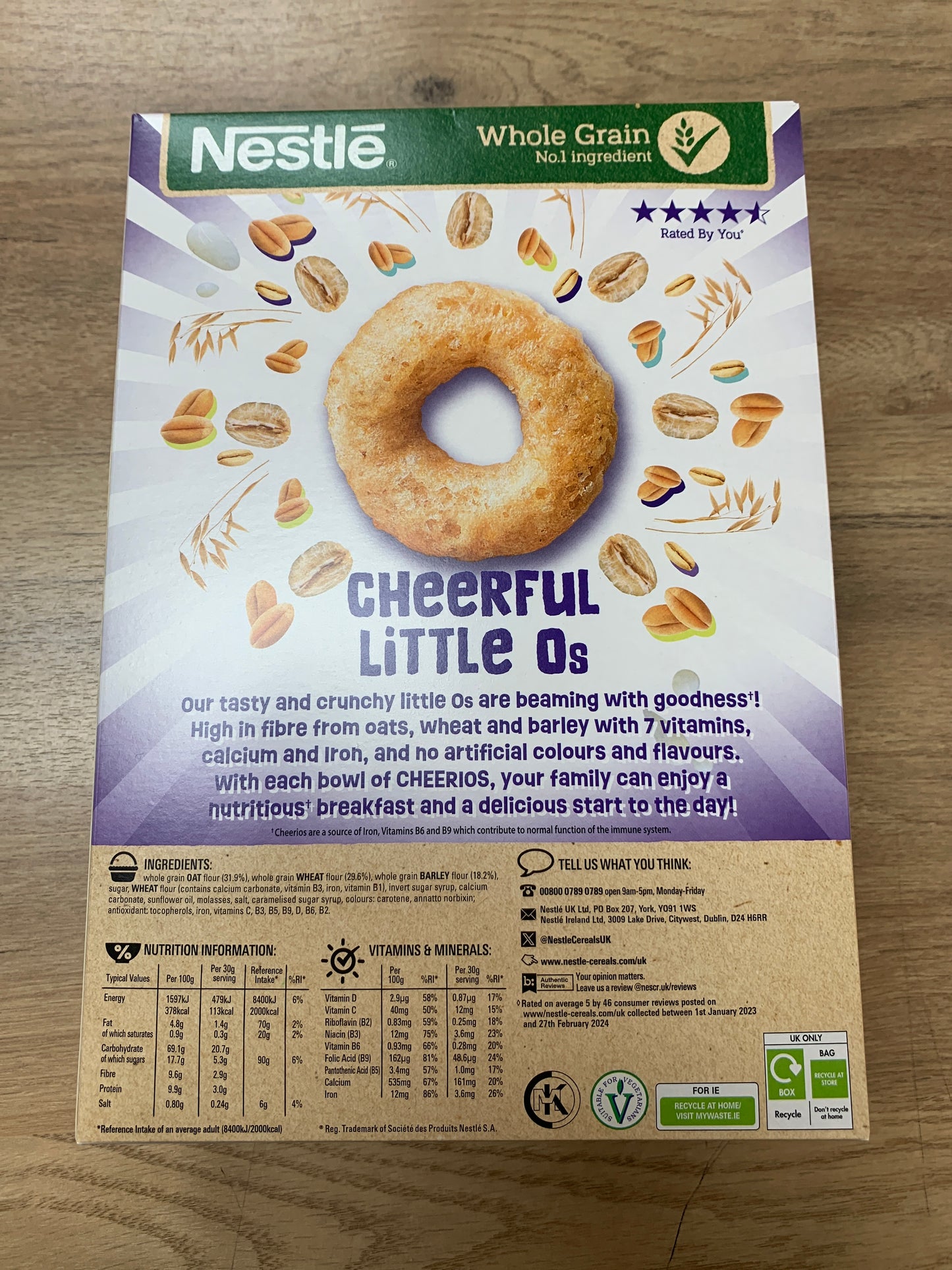 Multigrain cheerios 390g