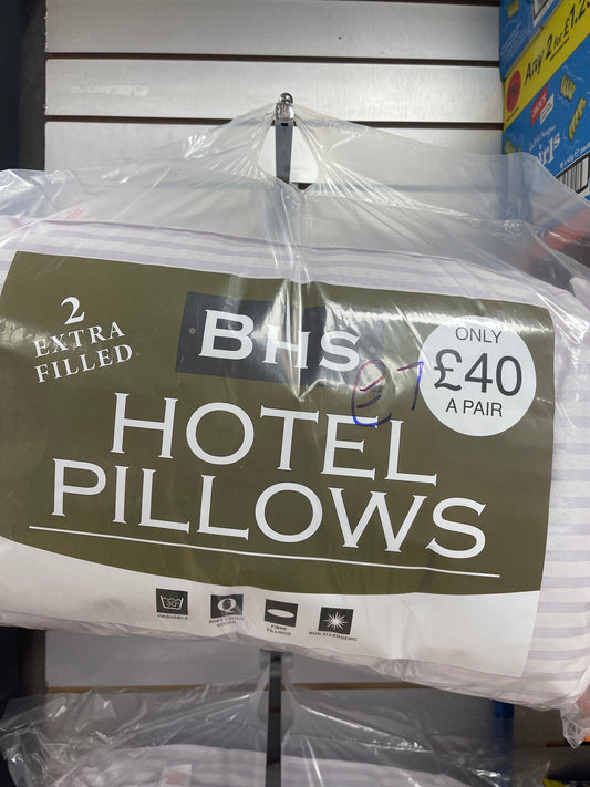 Bhs hotel pillows 2 pack