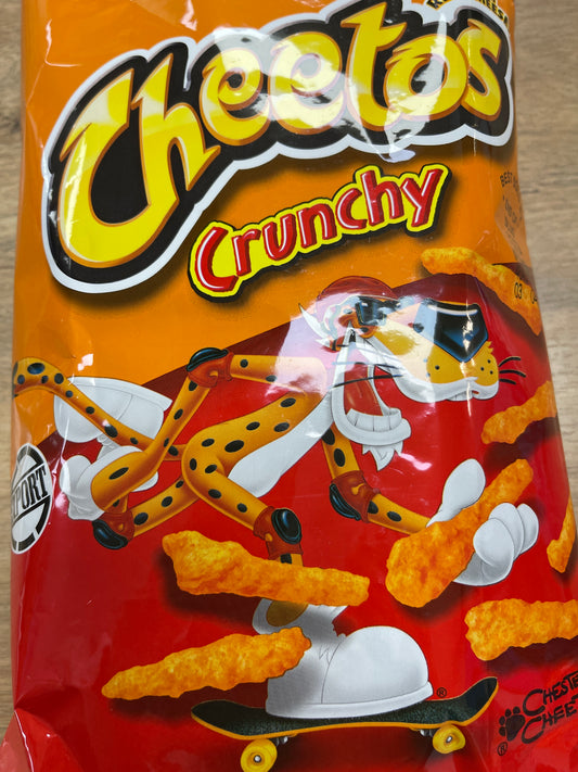 Crunchy cheese cheetos