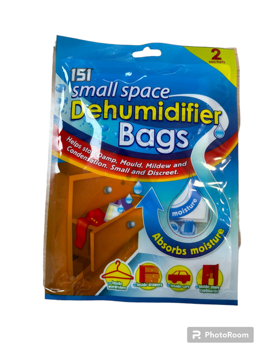 151 small space dehumidifier bags