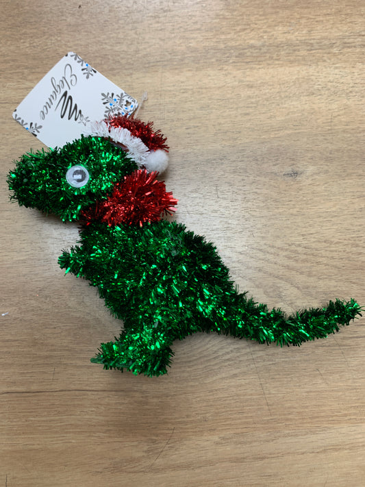 Christmas dinosaur