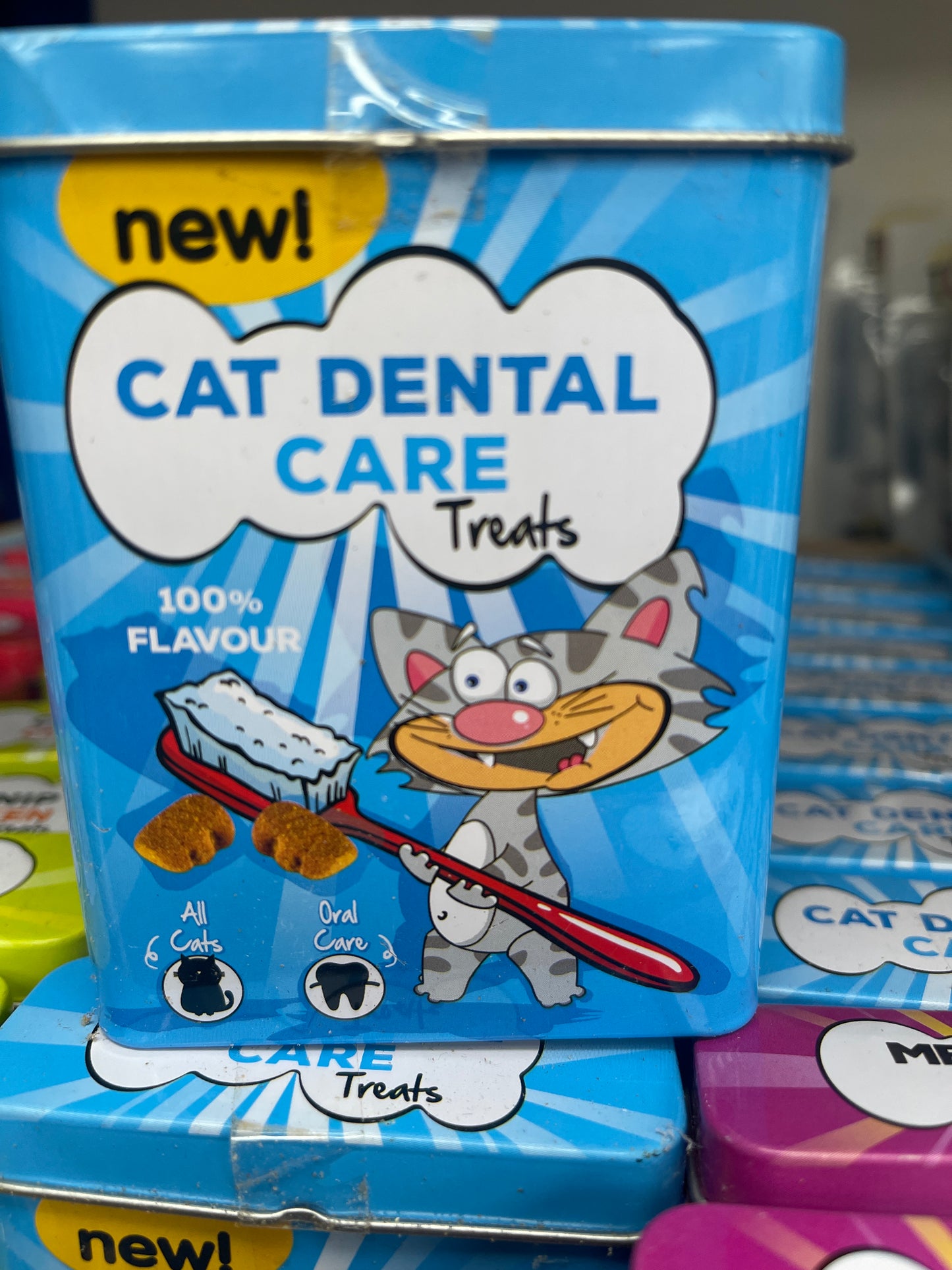 Cat dental care treats