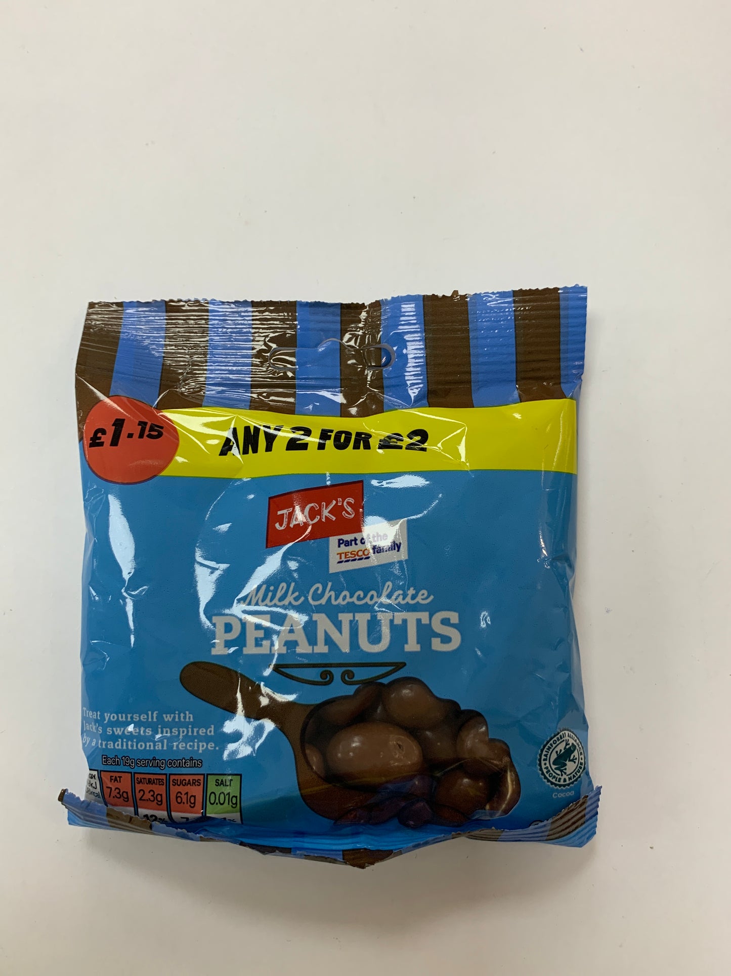 Milk chocolate peanuts