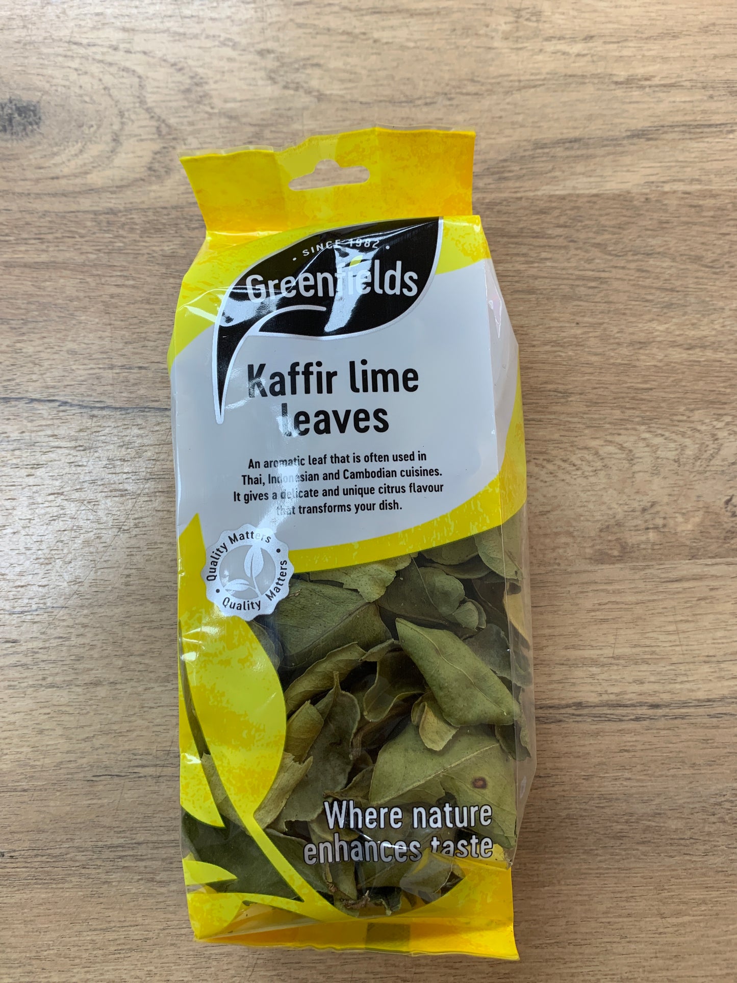 Kaffir lime leaves