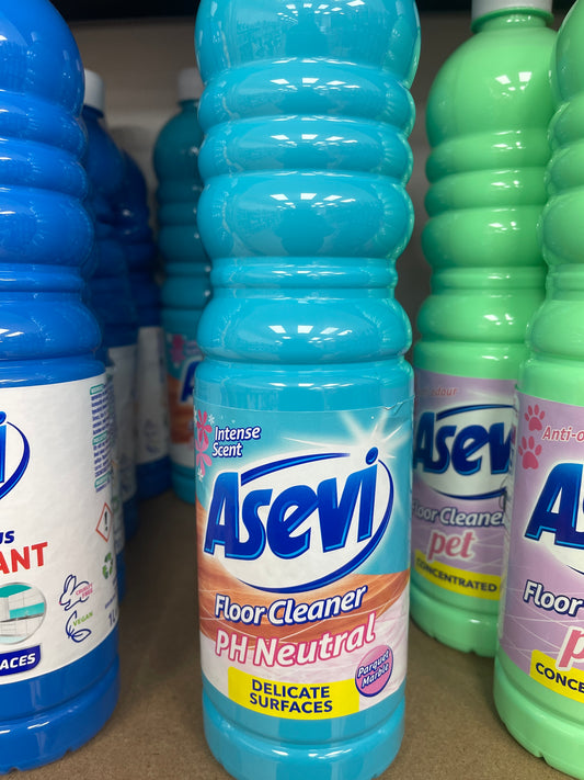 Asevi floor cleaner for delicate surfaces