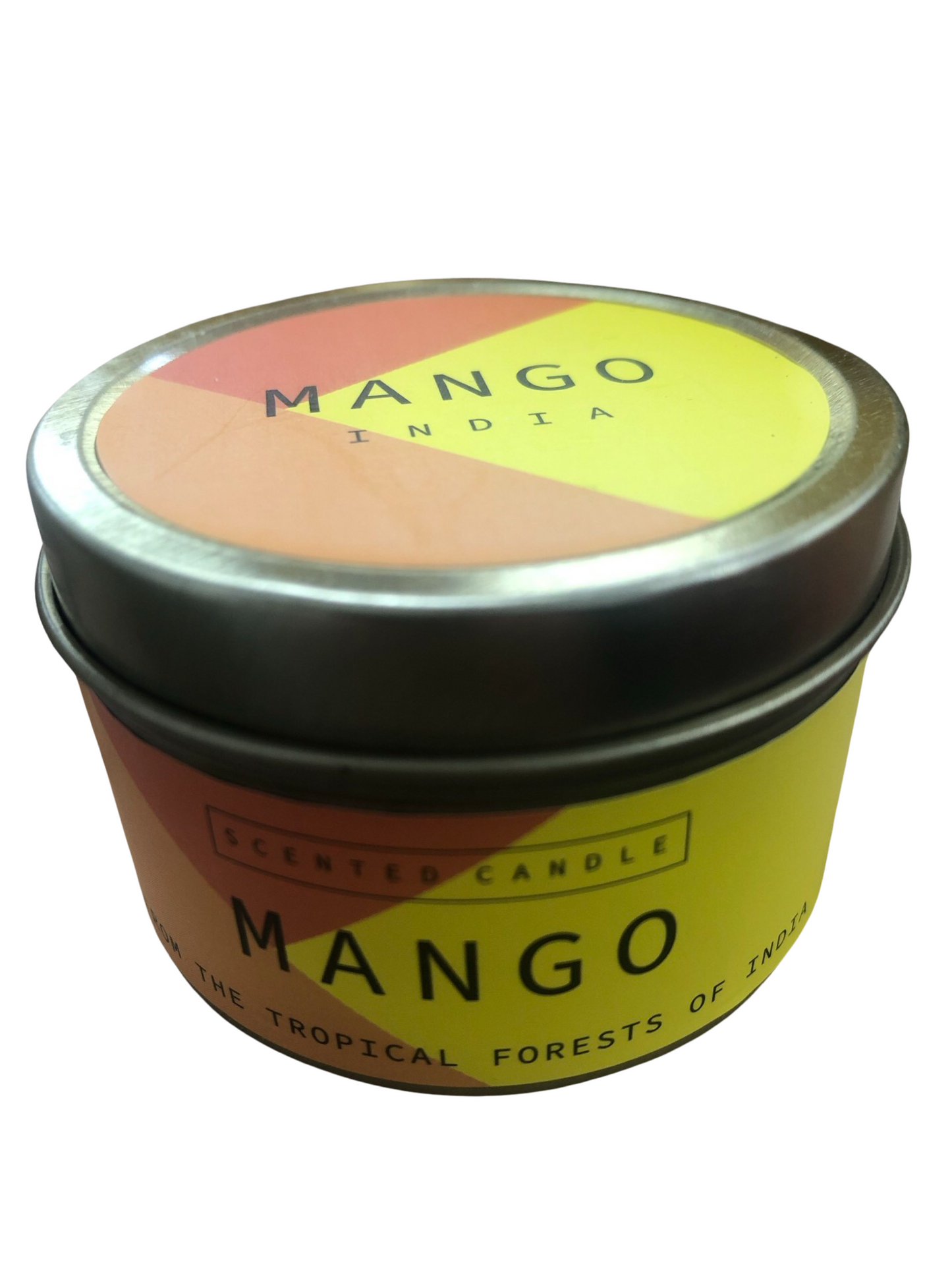 Mango scented candle