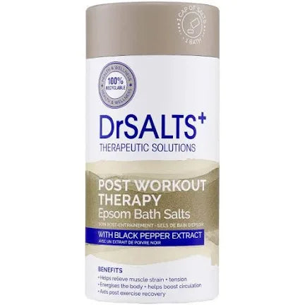 DR SALTS+ POST WORKOUT THERAPY EPSOM BATH SALTS | 750G