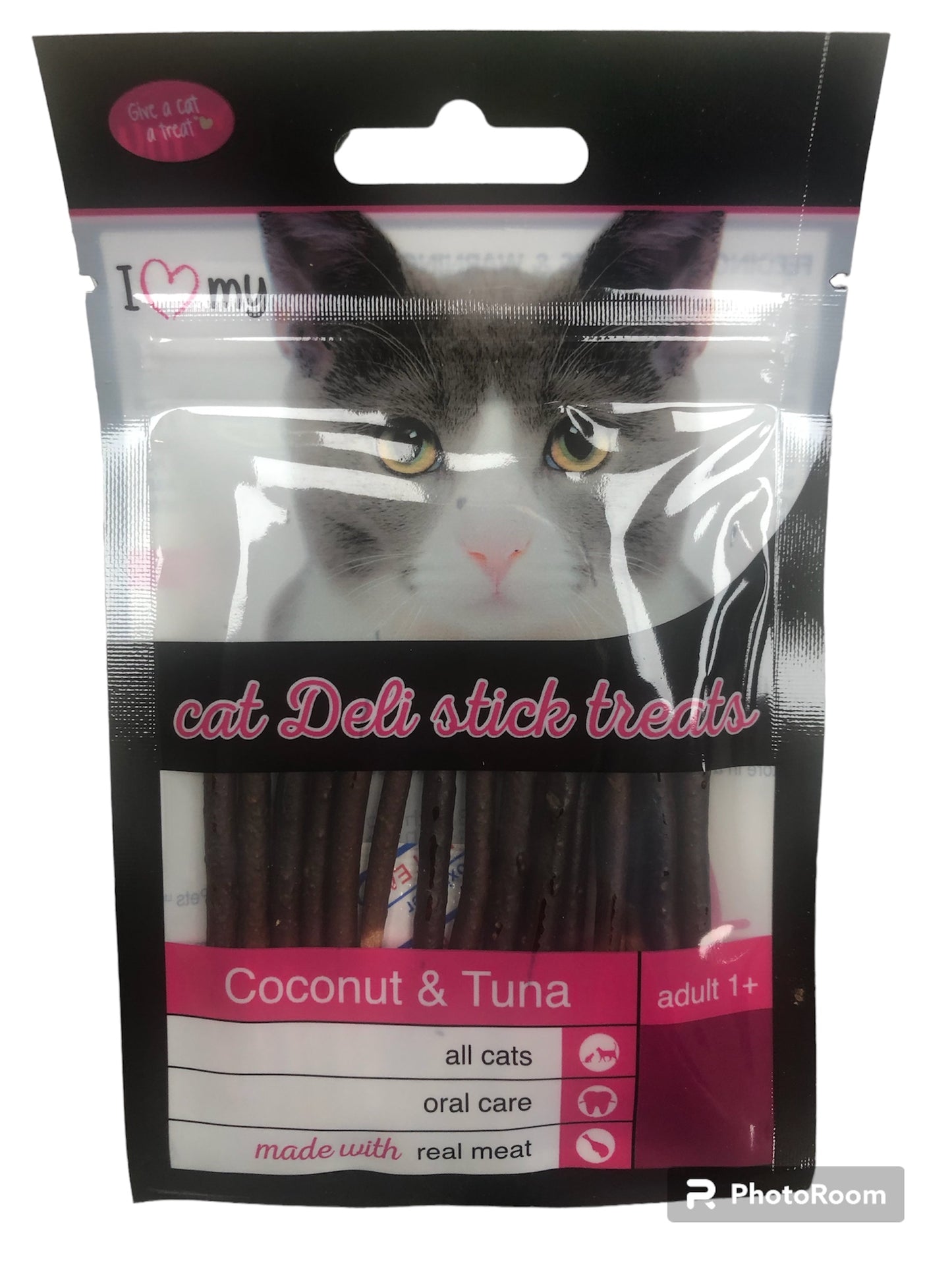 Cat deli treats coconut and tuna 25g